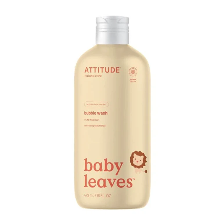 Baby shower gel with pear juice aroma Baby Leaves 473 ml