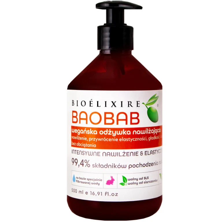 Vegan Conditioner Bioelixire Baobab 500ml