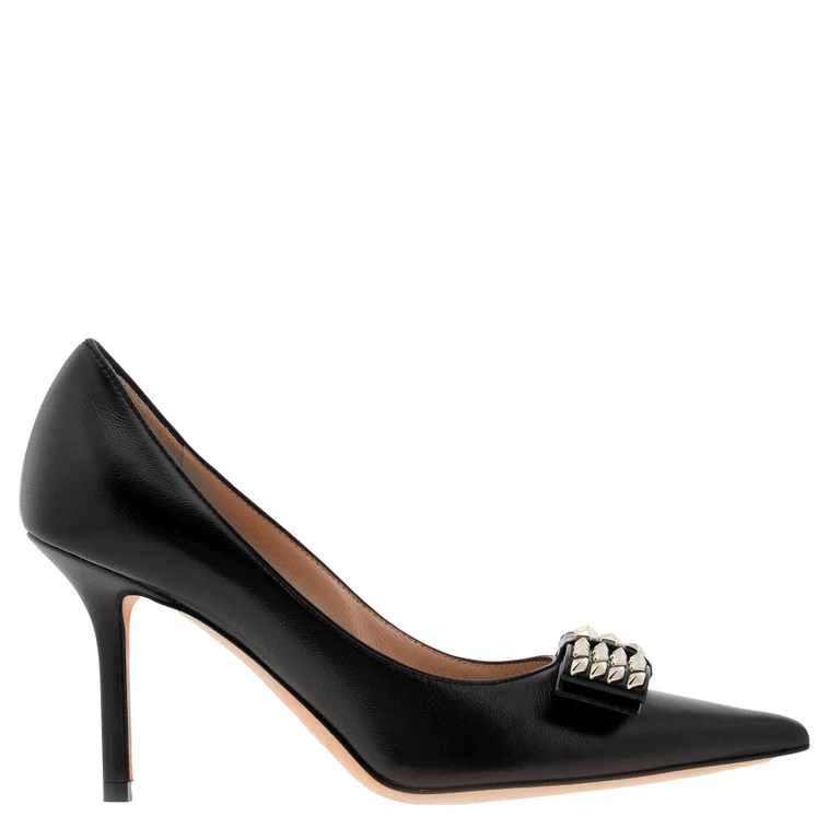 Love Bow 85 Leather Pumps