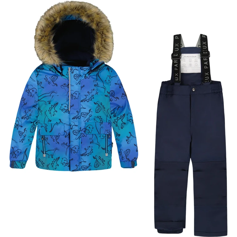 Black Discover Two-Piece Snowsuit - Little Boy