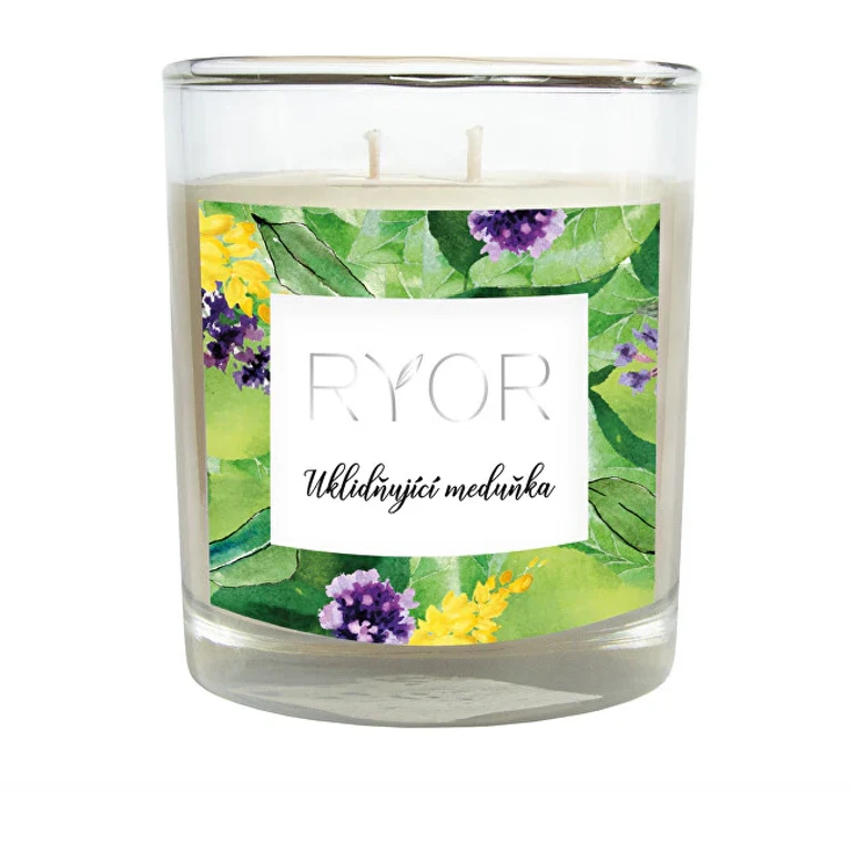 Large candle Melissa calming 210 g
