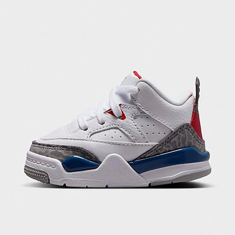 Kids Toddler Air Son of Mars Low Casual Shoes in White/Varsity Red/Light Smoke Grey Size: 2.0