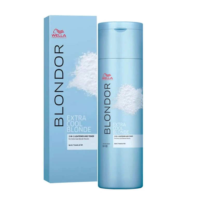 Blondor Extra Cool 2 in 1 Lightener and Toner Blonde - Brightening powder - 150g