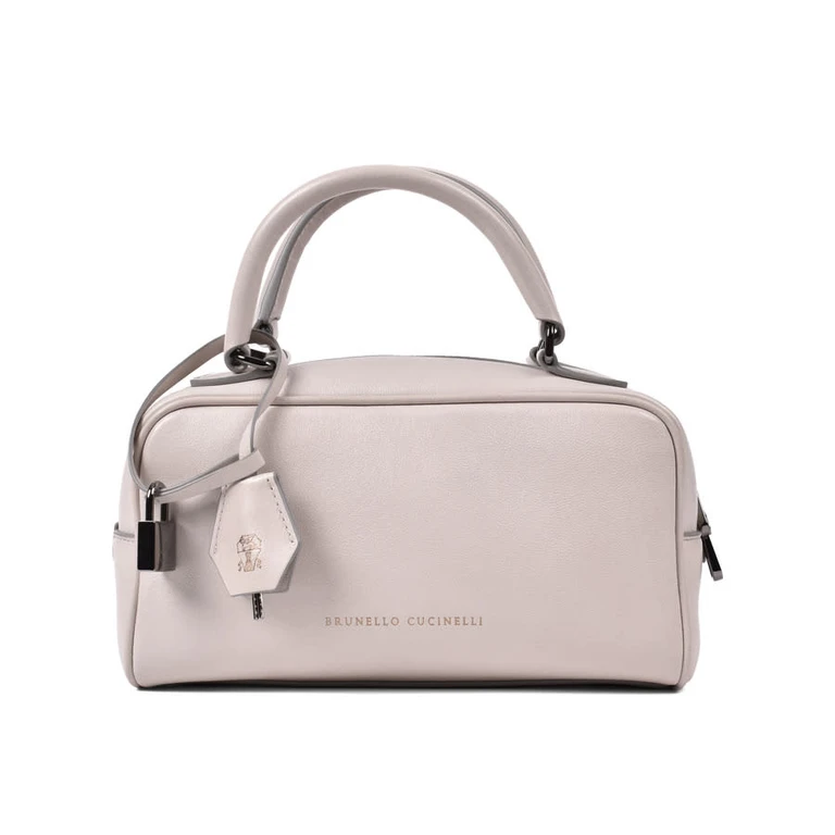 Light Beige Leather Bag