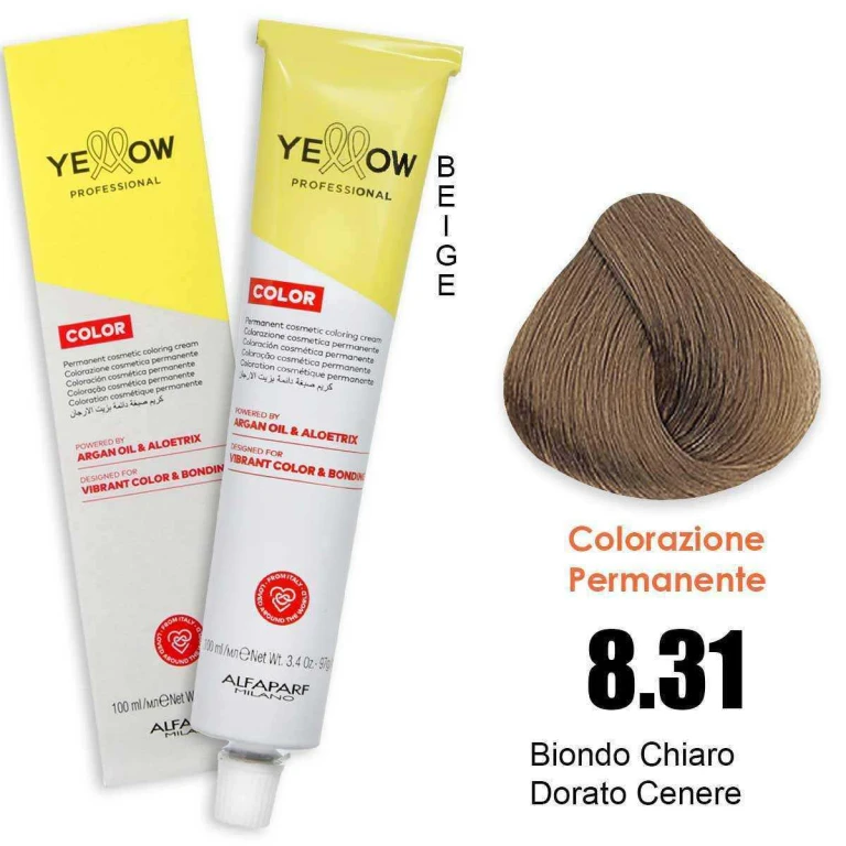 Yellow Color Permanent 8.31 100Ml