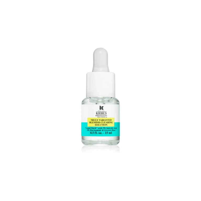 Kiehl's Dermatologist Solutions Truly Targeted Blemish-Clearing Solution acne-prone skin serum for women 15 ml