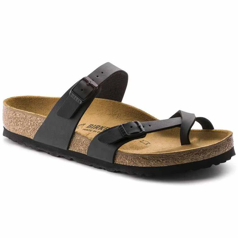 Women's Mayari Birko-Flor Black Sandals