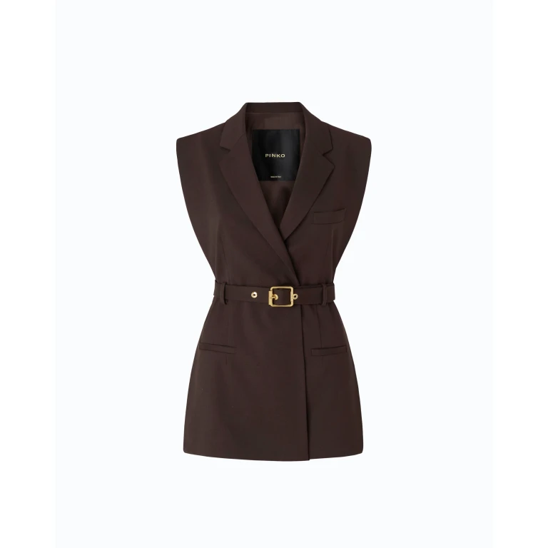 Gilet Pinko - Marron