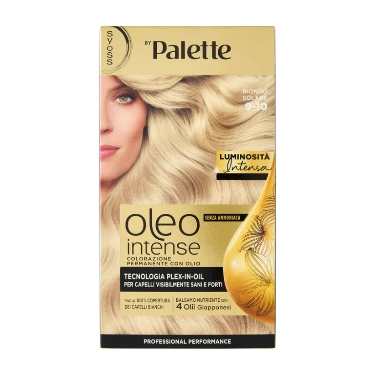 Oleo Intense Ammoniakvrije permanente haarkleuring met olie Zonnig blond