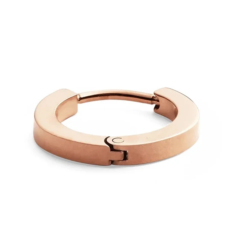 Minimal Single Earring in Gold Plated Steel DW00400862