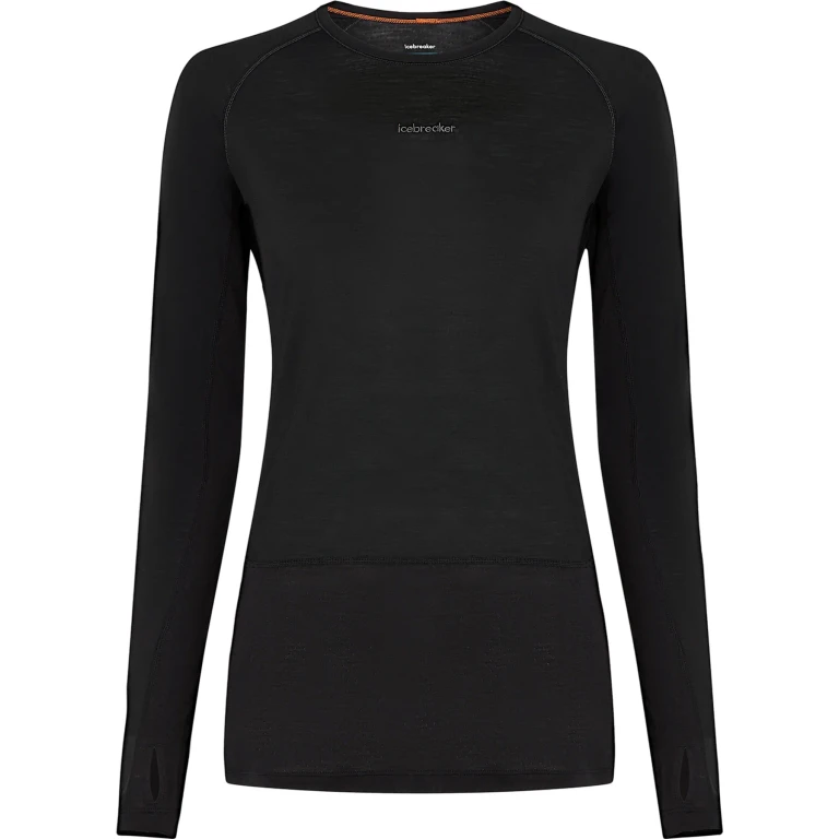 125 Zone Knit Merino Blend Long Sleeve Crewe Thermal Top - Women's