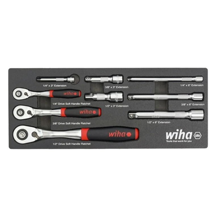 33388 9-Piece SoftFinish Ratchet Tray Set