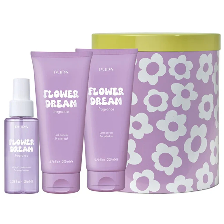Milan Flower Dream Happy Box Kit Gift Set 4