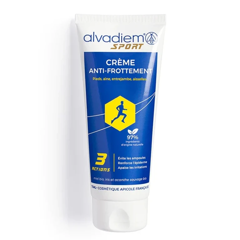 Anti-chafing cream Alvadiem Sport with organic honey 75 ml
