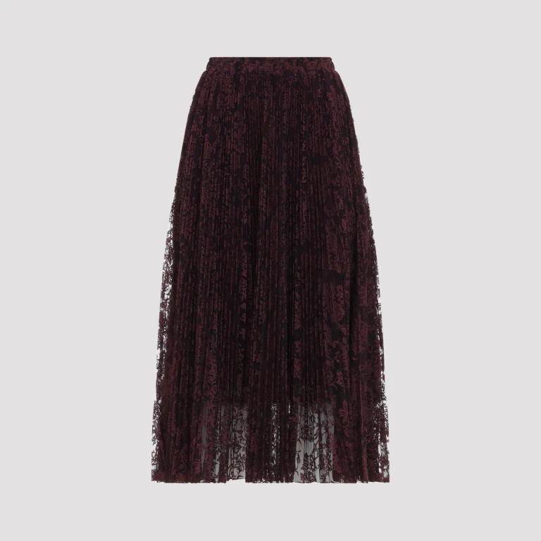 Ermanno Scervino Jupe Midi - Rouge Brun (D492O360EYF91623)