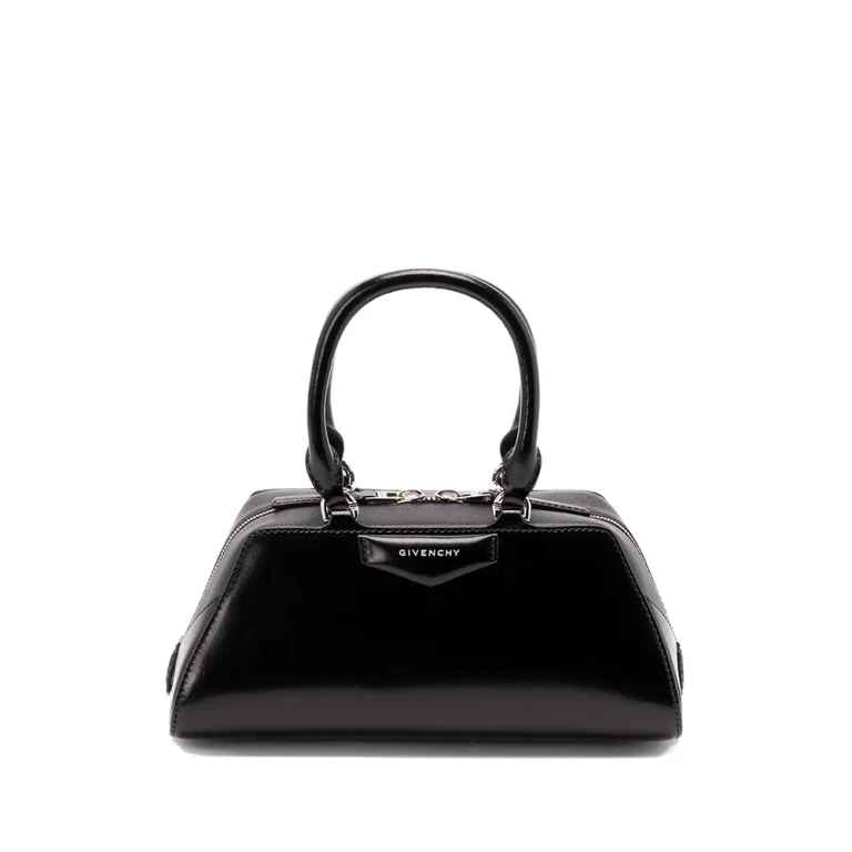 Tote Bag Black Calf Leather