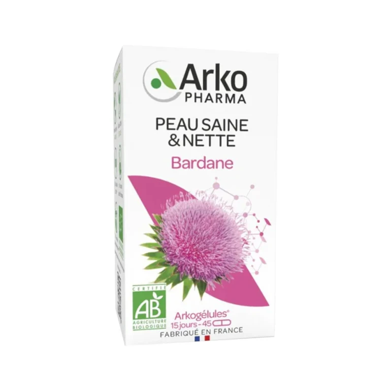 Arkocapsule Healthy and Clean Skin Burdock Bio 45 Capsules