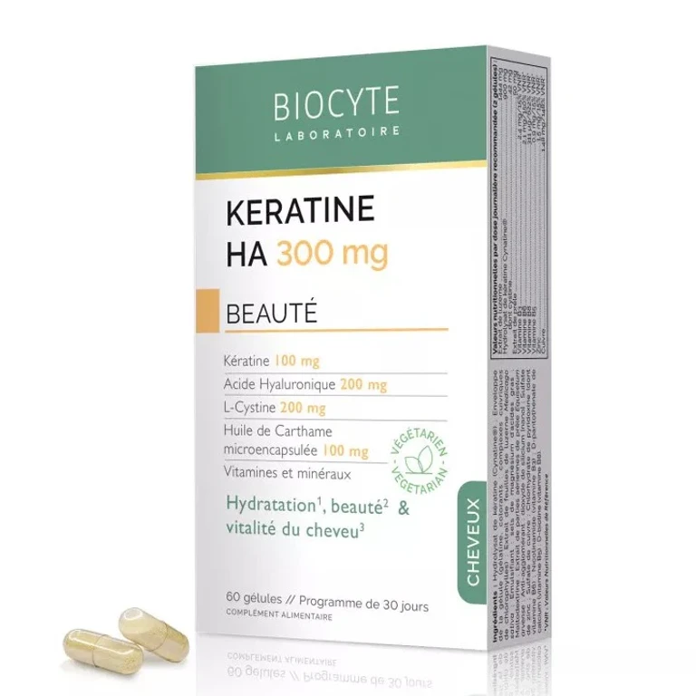 Keratin HA 300 mg 60 capsules
