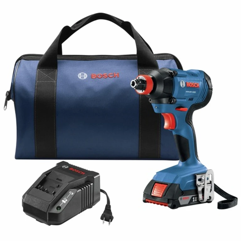 18V Freak Lithium-Ion 1/4 in. and 1/2 in. Cordless Two-In-One Bit/Socket Impact Driver Kit (2 Ah)