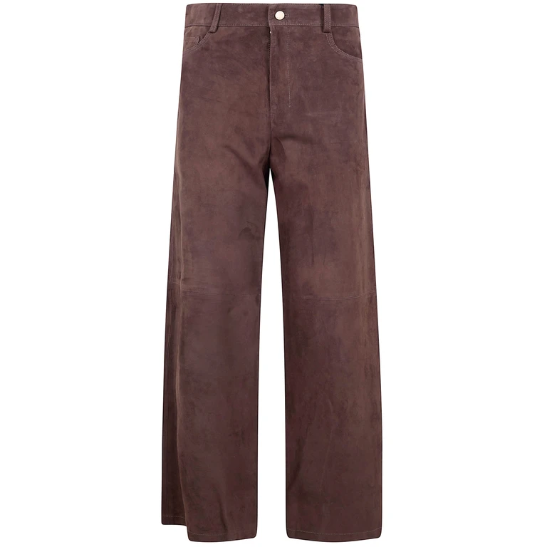 Suede Trousers
