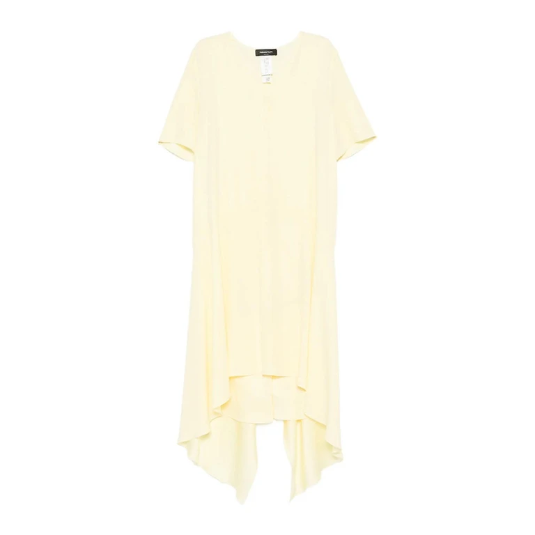 Robe Courte - Jaune (ABD276F623D796783)