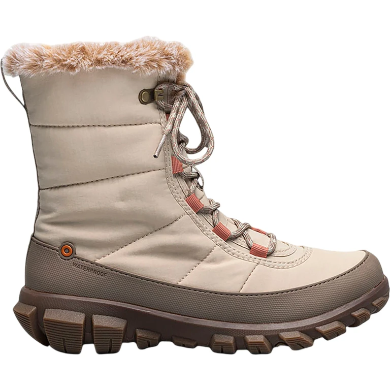 Cedar Quilt Lace Waterproof Boots - Women's