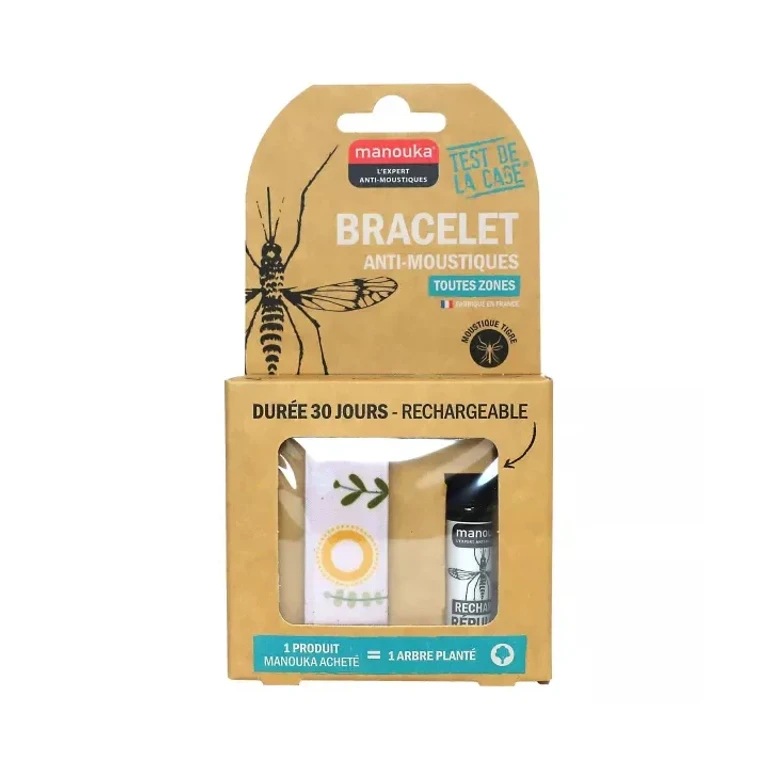 Mosquito Repellent Bracelet - Rechargeable - Flowers