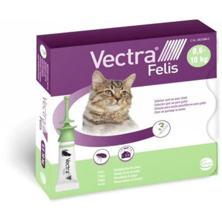 Vectra Spot-on Solution for Cats 3 Pipettes