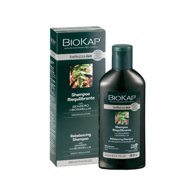 Organic rebalancing shampoo 200ml