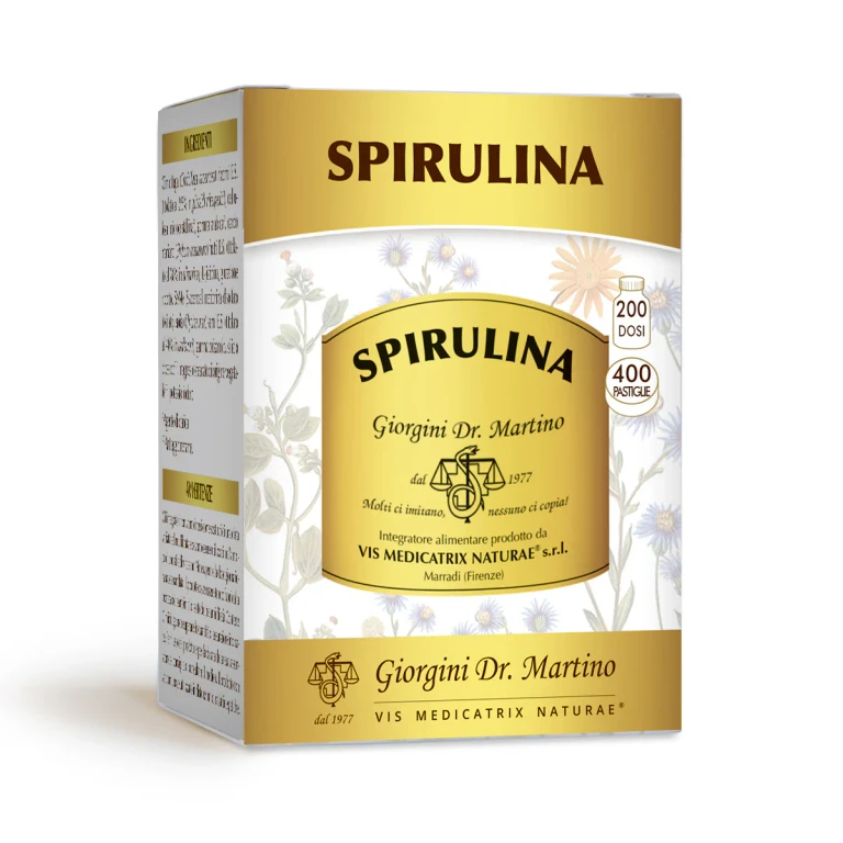 Spirulina 400 tablets from 500 mg - 200 gr