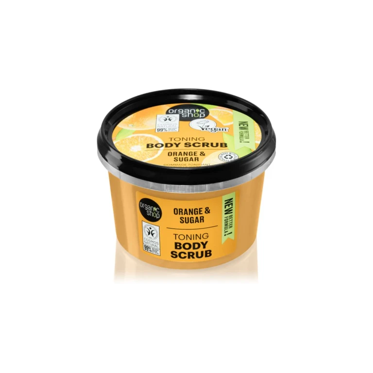 orange and sugar toning body peeling 250 ml