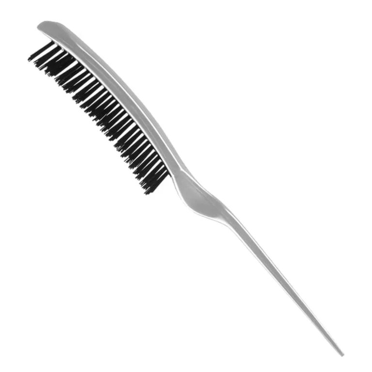 Curved brush for crepe Eurostil in white nylon 1 pc.