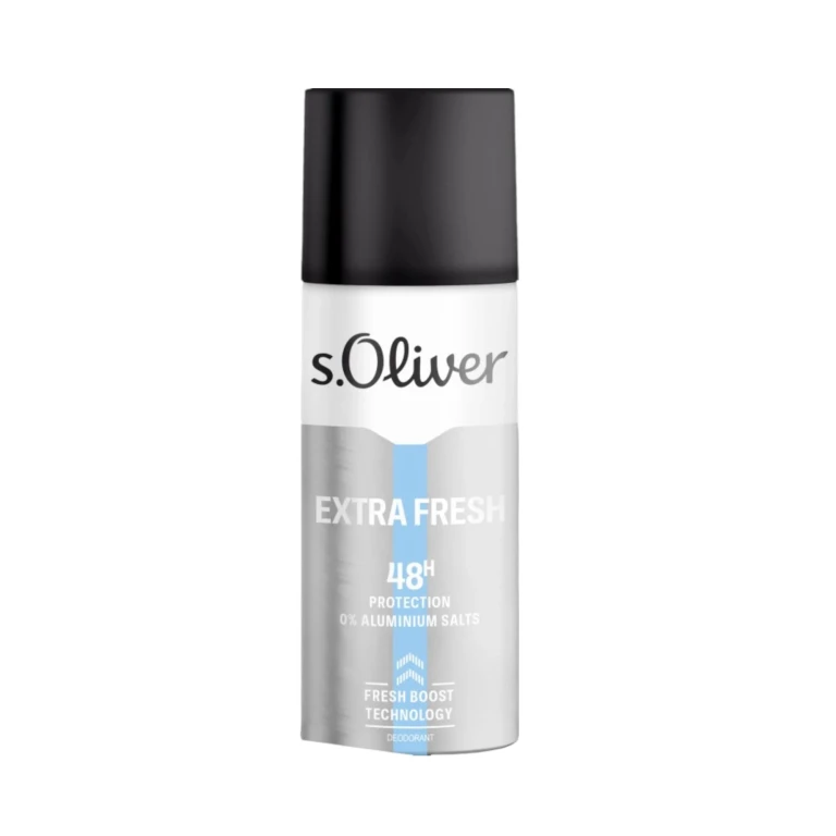 S. Oliver Extra Moisturizing Deodorant Spray Fresh 48H for Men 150 ml