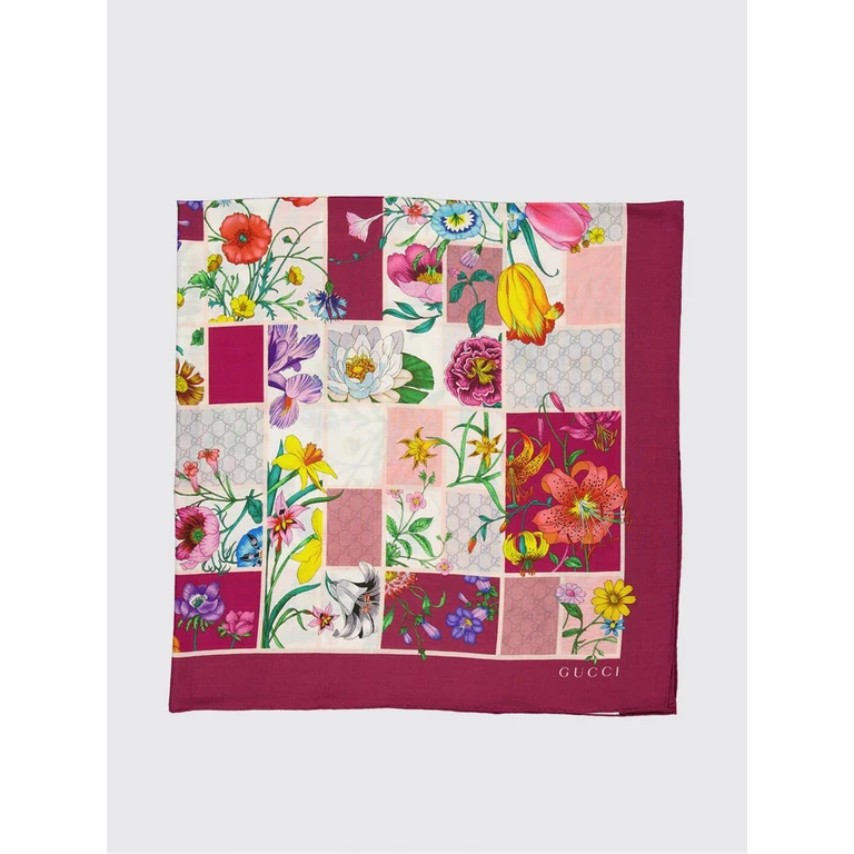 Floral Print Silk Foulard (8511973GAD75472)