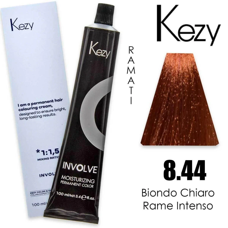 involve color 100 ml light blonde intense copper 8.44