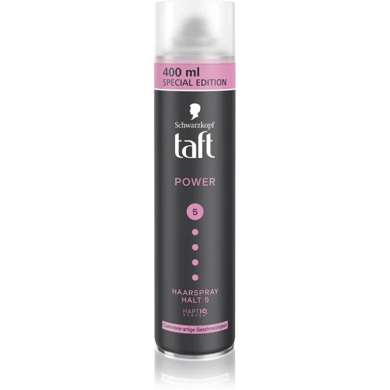 Taft Power Cashmere extra strong hold hairspray for damaged and dry hair Cashmere 400 ml