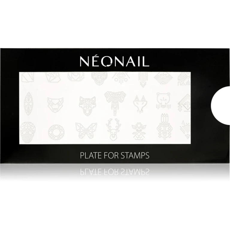 Stamping Plate Stencil for nails type 02