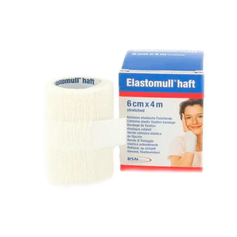 Medical bandage Bsn Elastomull Haft 6x4mm