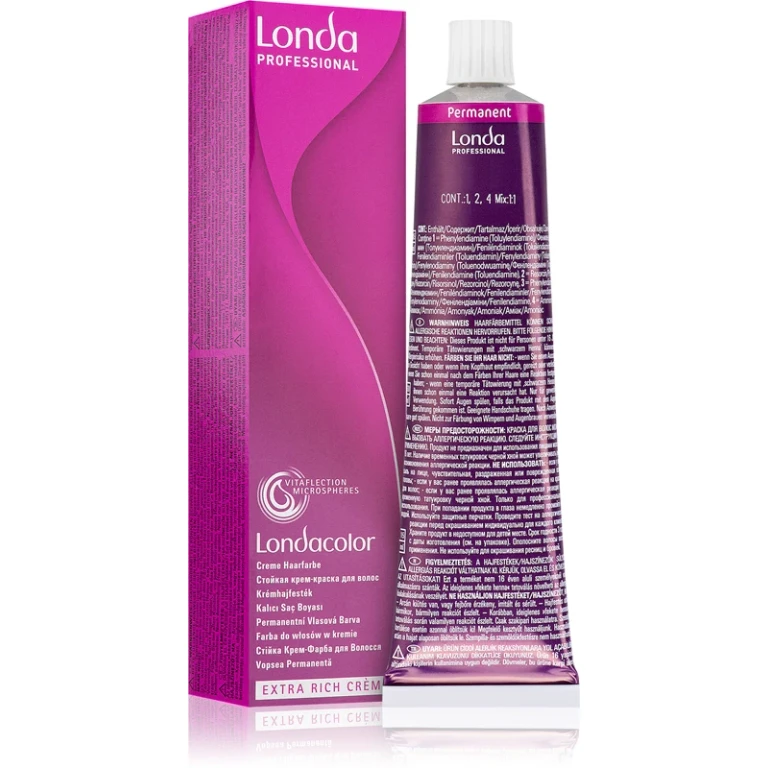 Professional Permanent Color Extra Rich permanent hair dye color 0/43 60 ml