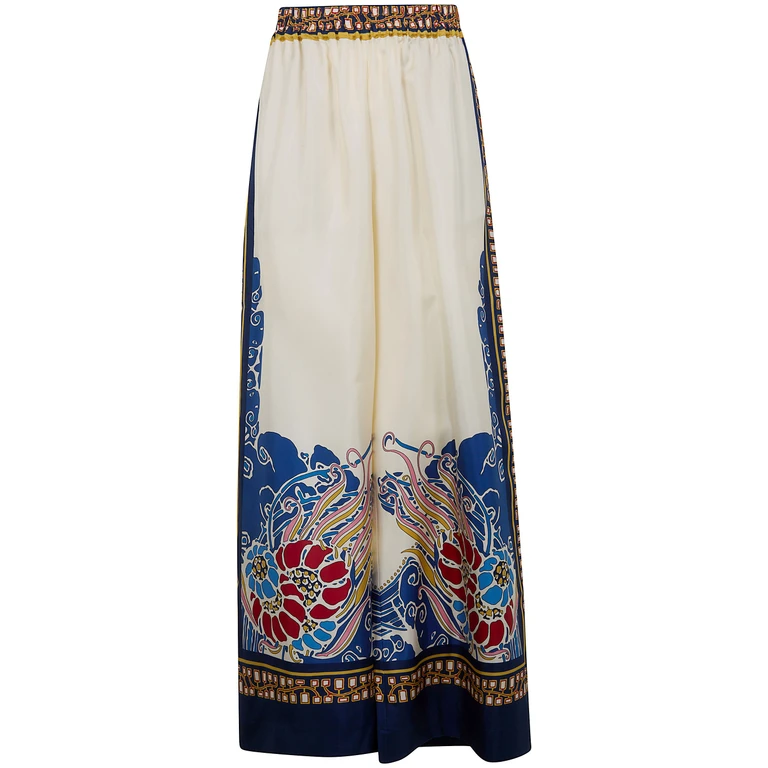 La DoubleJ Pantalons Décontractés (TRO0026SIL006LEM02BU03)
