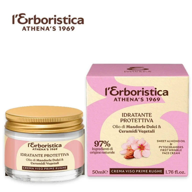 L'erbastica face cream 50 ml prime wrinkles almond oil