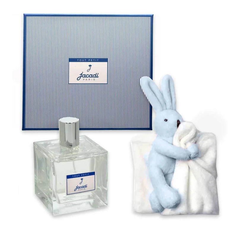tout petit gift set - 100 ml scented water + blue bunny