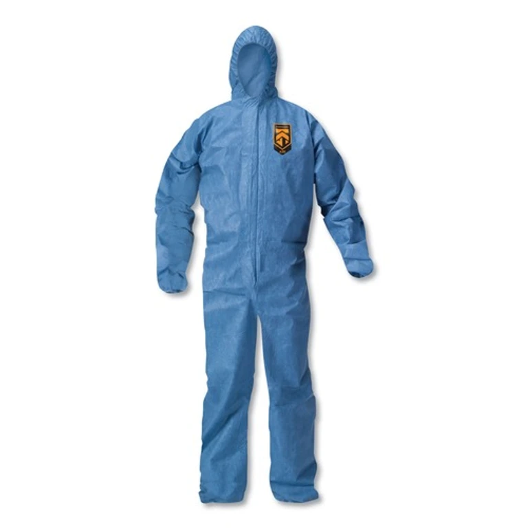 KCC 58514 A20 Breathable Particle Protection Coveralls - Extra Large, Blue (24/Carton)