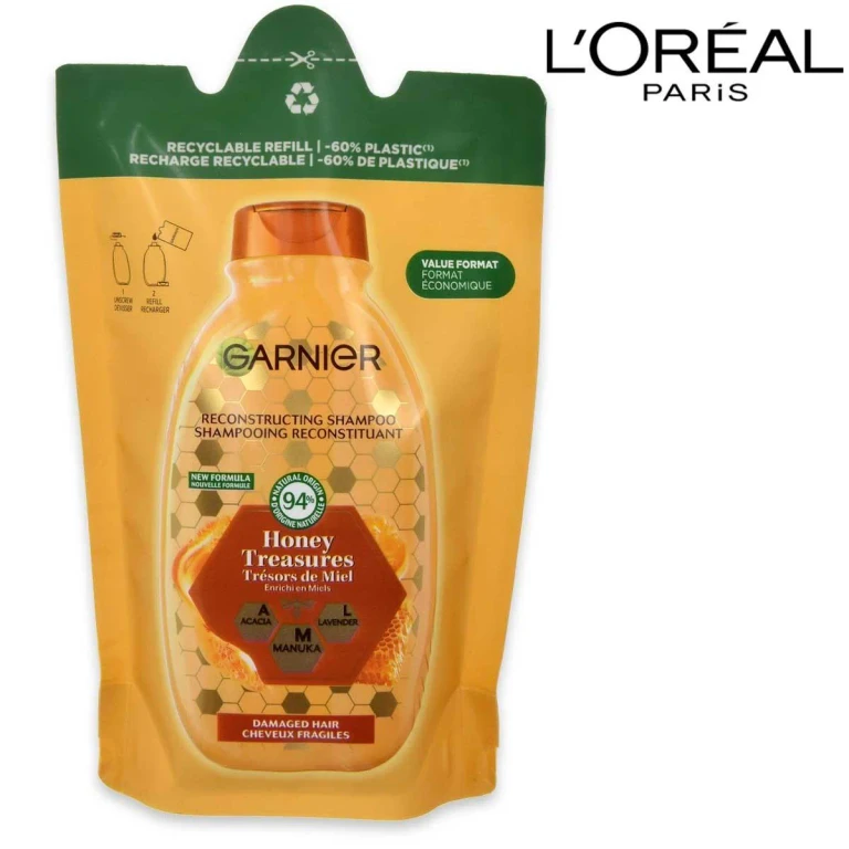Garnier shampoo refill 250 ml honey