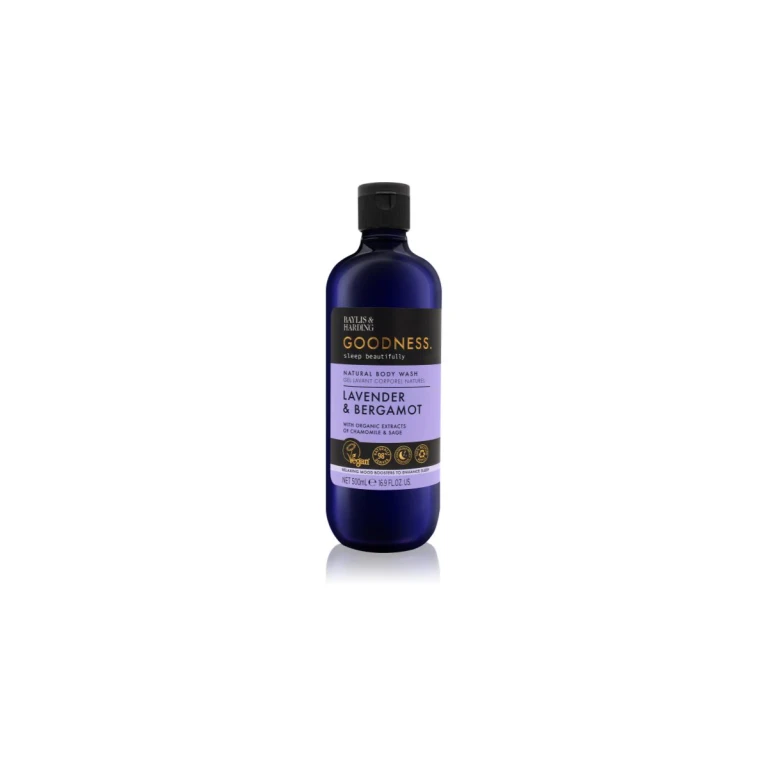 Goodness Sleep Beautifully Anti-Stress Shower Gel for Peaceful Sleep Lavender & Bergamot 500 ml