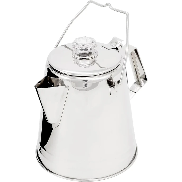 Glacier Stainless Coffee Percolator - 8 Cups