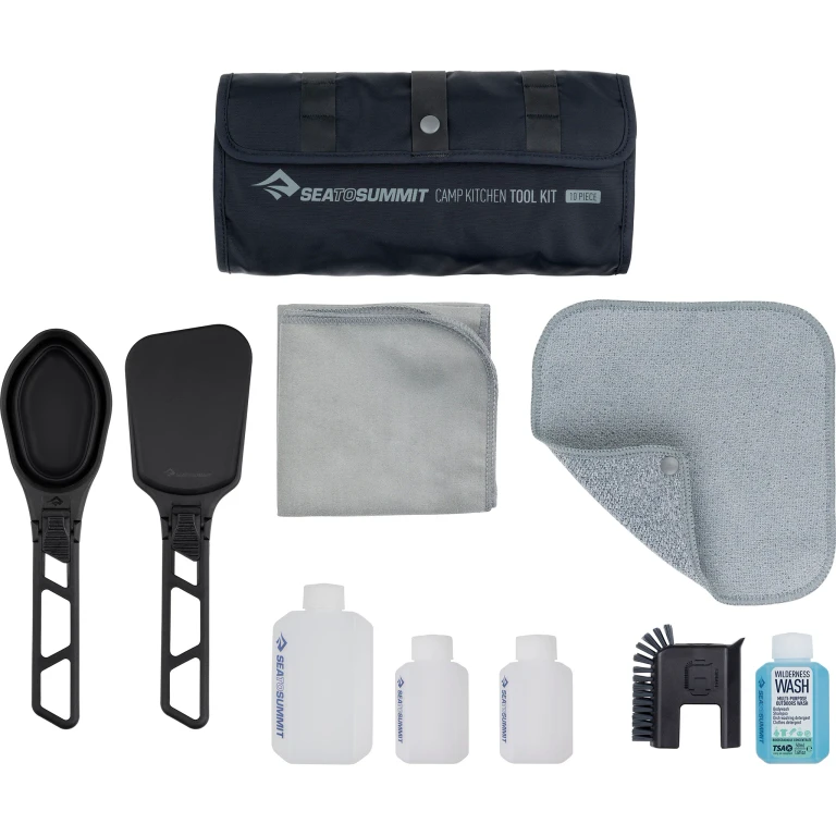 Camp Kitchen Tool Kit - 10 Piece Set