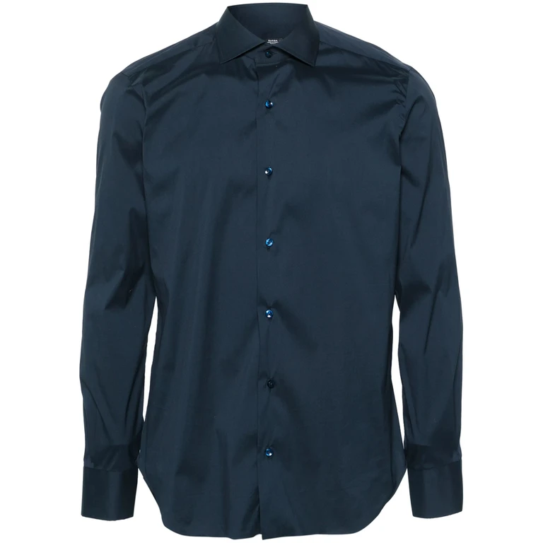 Spread-collar Shirt