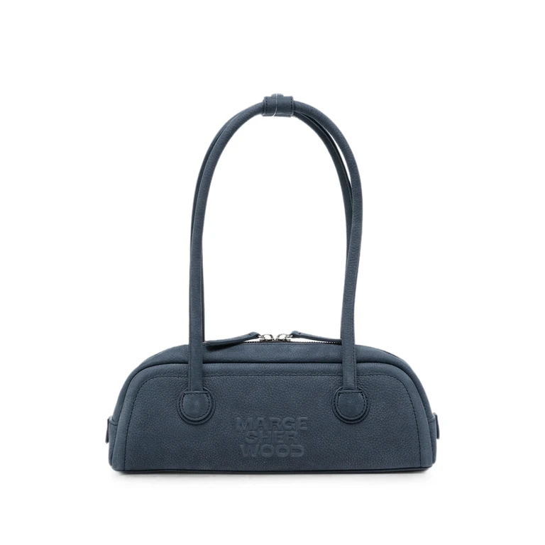 Logo-embossed Nubuck-leather Tote Bag