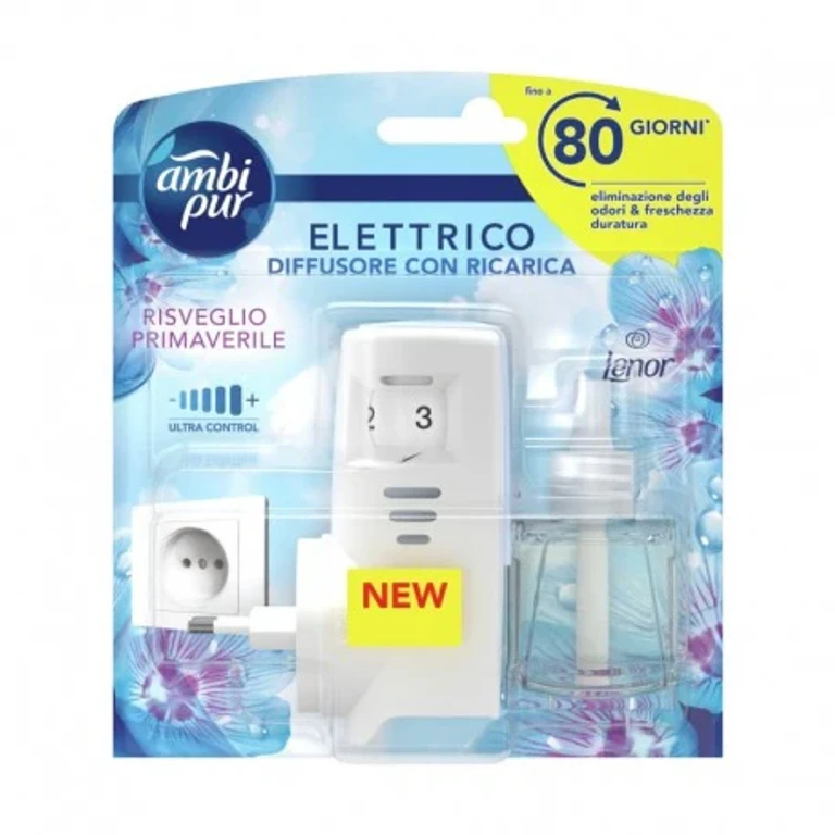 Ambipur Electric Diffuser + Liquid Refill Spring Awakening 20 Ml